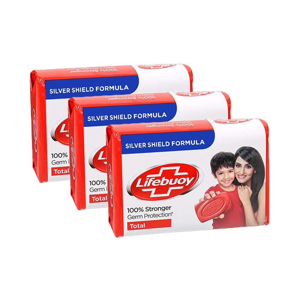 Lifebuoy Lifebuoy Total 10- Soap Bar - 125g X 12 Bars (125g X 12 Bars)