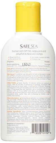 SAFE SEA Safe Sea Anti-Jellyfish Sting Protective Lotion - Sunscreen - Sunblock - Sea Lice - Jelly Fish - 50SPF Adults (50SPF Adults)