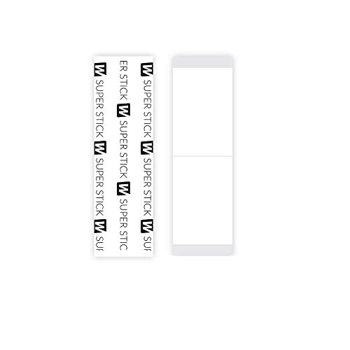 Walker Tape Co. Walker Tape Co. Stick Tape Straight Strips by Walker, 36 pcs (1in x 3 in) Clear