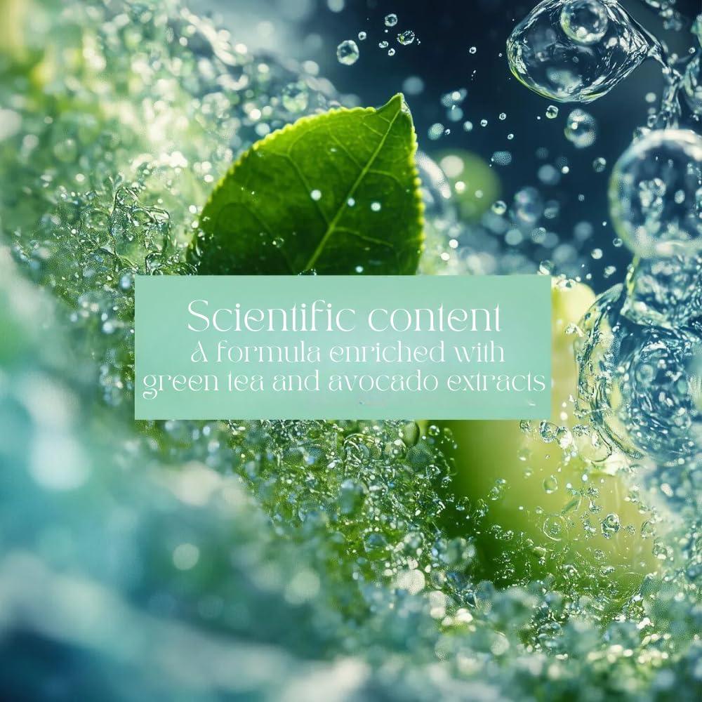 Nishlady Nishlady Deep Detox Clarifying Shampoo for Normal to Greasy Hair, 503 ml | Green Tea & Avocada Extracts (Conditioner)