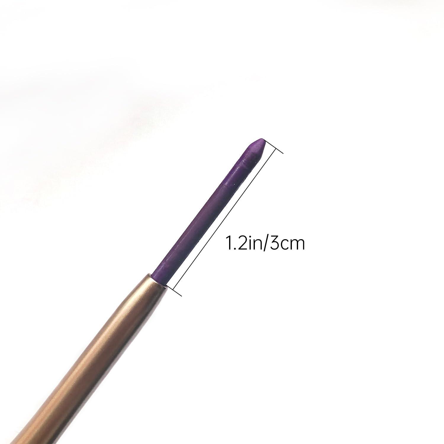 CAR MELA CarMela Orange Eyeliner Pencil and Blue Eyeliner Pencil Set, Creamy Texture, Highly Pigmented Waterproof Eye Liner