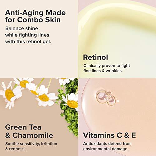 Paula's Choice Paula's Choice SKIN BALANCING Antioxidant Concentrate Face Serum, Retinol & Vitamin C, Anti Aging, Anti Wrinkle & Large Pores, Oily Skin, 1 Ounce