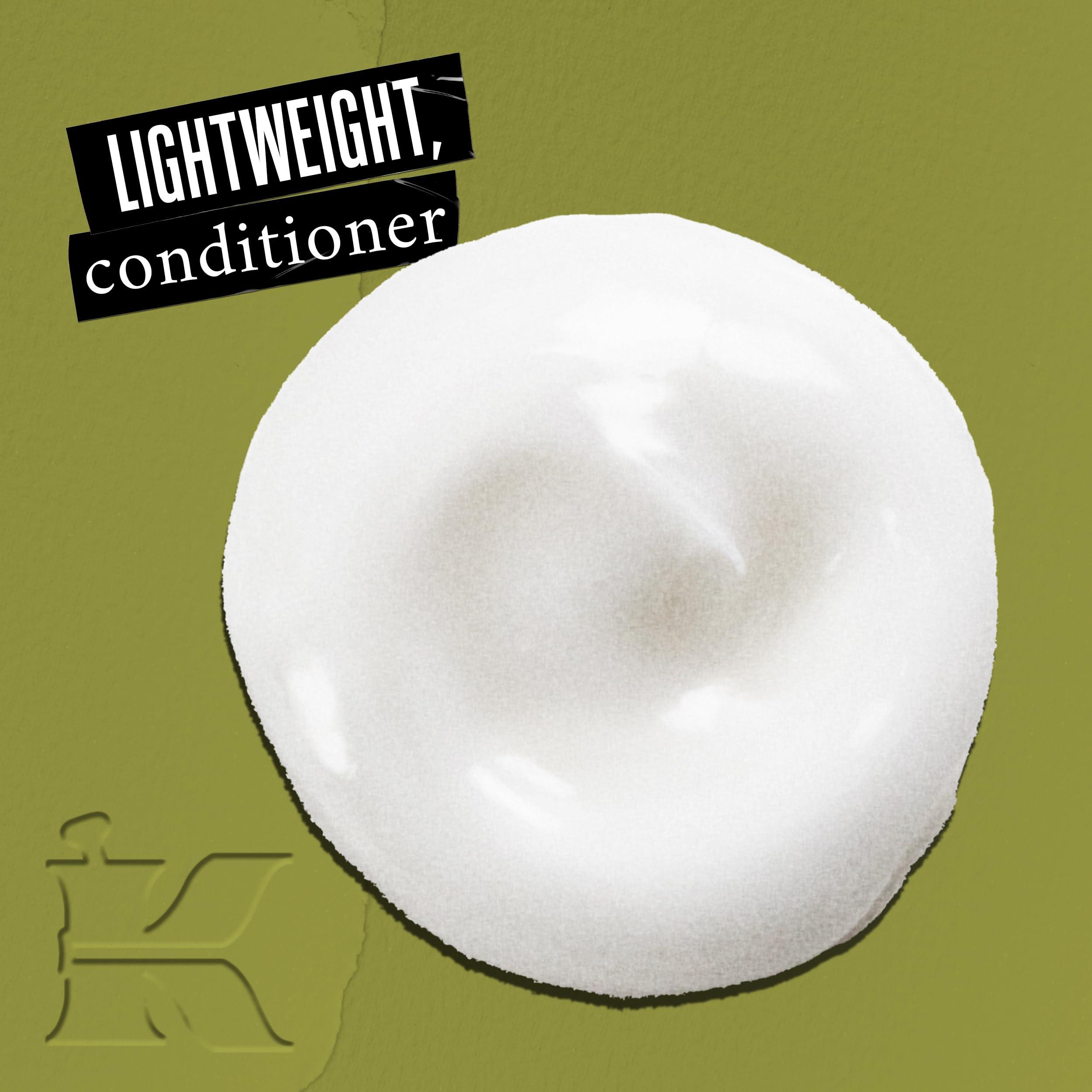 Kiehl's Kiehl\'s Nourishing Olive Fruit Oil Conditioner, Moisturizing Hair Conditioner for Dry & Damaged Hair, Promotes Shine, Helps Detangle, Lightweight Formula, with Avocado Oil & Lemon Oil - 16.9 fl oz