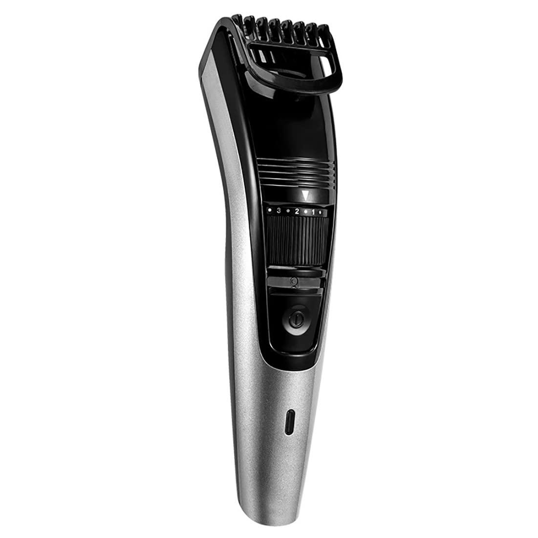 QFFA Professional Hair Clippers for Men, Men's Beard Trimmer Grooming 0.5-10mm Adjustable Hair Trimer Professional Mustache Stubble Hair Cutting Machine Rechargeable