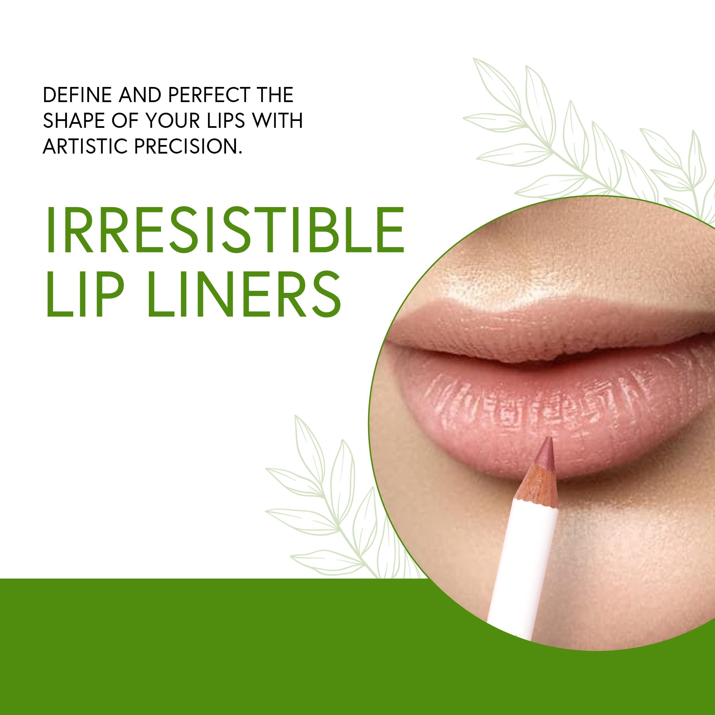 Honeybee Gardens Honeybee Gardens Irresistible Lip Liner In Spice, Rosey Cinnamon Color, Long-Lasting, Gluten-Free, Vegan, 0.04 oz