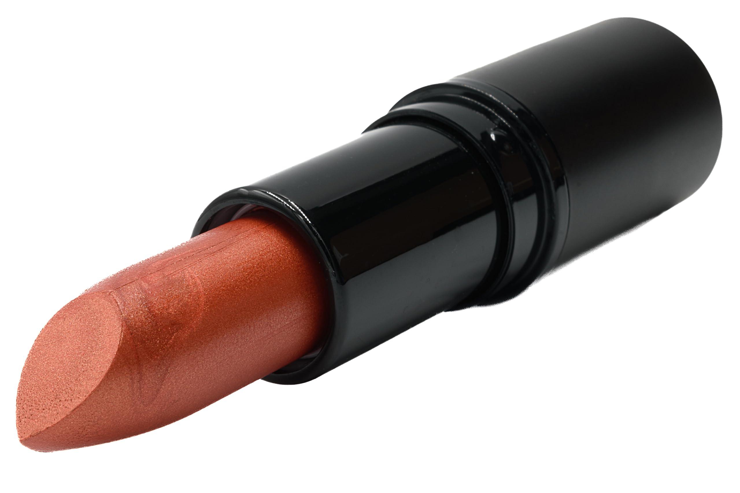 Pure Ziva Pure Zivaª Golden Sunset Shimmering Coral Red Orange Lipstick Color Moisturizing Paraben Free, No Animal Testing & Cruelty Free Lip Makeup Color