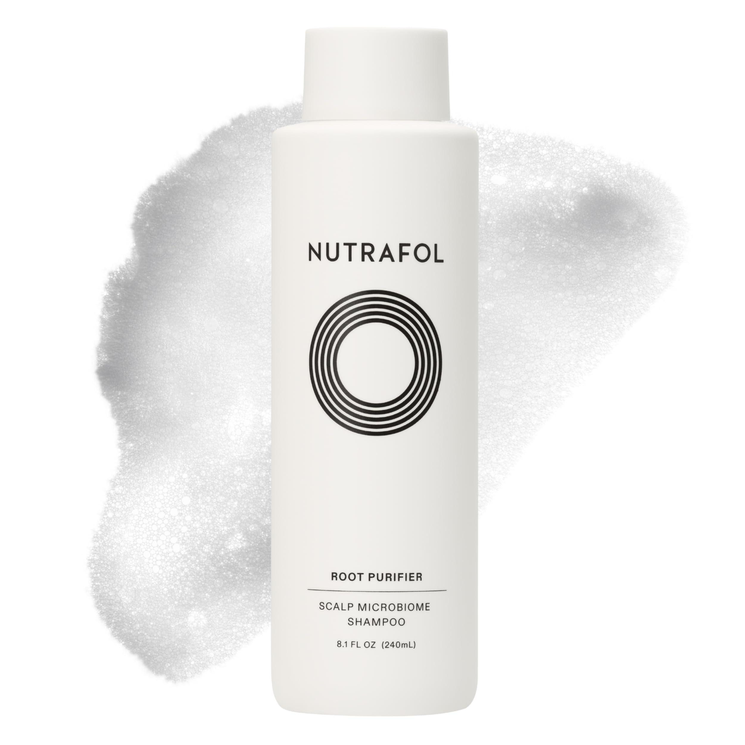 Nutrafol Nutrafol Shampoo, Cleanse and Hydrate Hair and Scalp, Improves Hair Volume, Strength and Texture, Physician-formulated for Thinning Hair, Color Safe, Sulfate Free - 8.1 Fl Oz Bottle