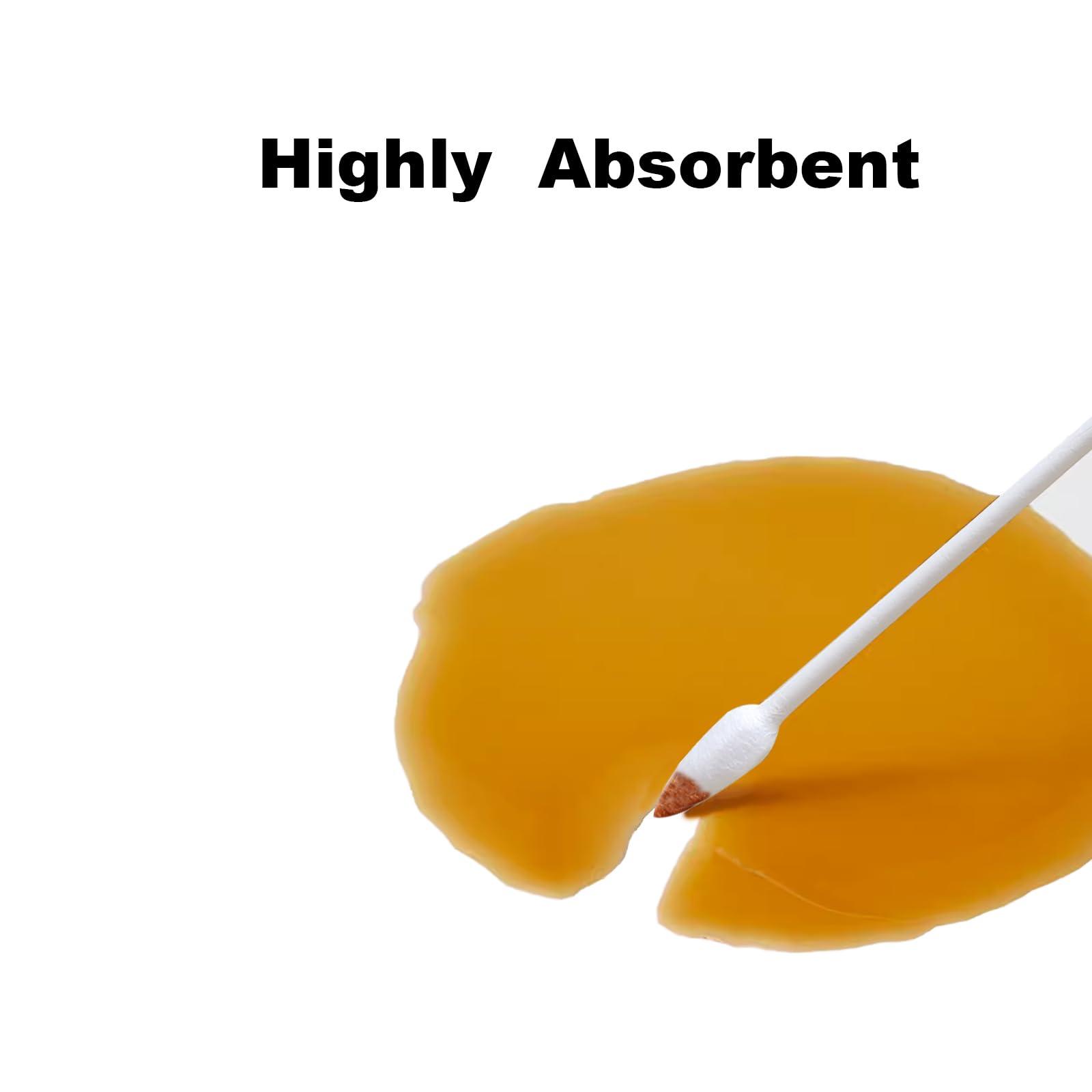 SUIZWMOU Pointed Tip Cotton Swabs,2000 count Cotton Buds,Double Precision Tips with Paper Stick for Personal Care and Makeup