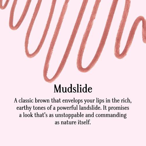 Gerard Cosmetics Gerard Cosmetics Lip Pencil (Mudslide), Ultra Pigmented Matte Brown Lip Liner, Long Lasting, Hydrating Creamy Formula, Cruelty Free