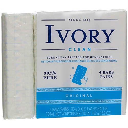 Ivory Ivory Soap Bath Original Ivory Bar Soap Unisex 4 x 4 oz (Pack of 3)