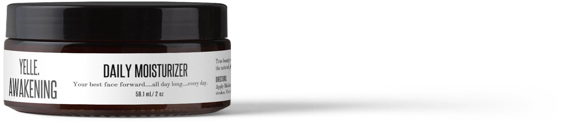 Yelle Yelle. Skincare | Awakening Daily Moisturizer Infused with Honey and Coconut Milk for Perfect Pairing Performance | Shea Butter Jojoba Oil Aloe Vera | 2oz.