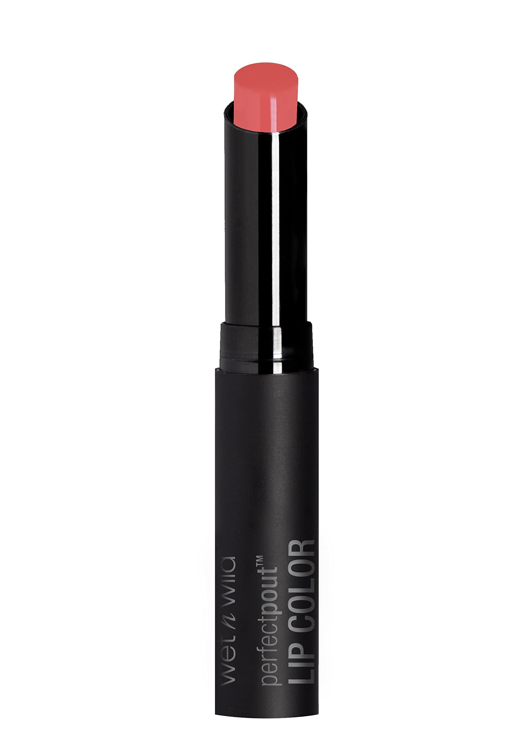 wet n wild Lipstick By Wet n Wild Perfect Pout Lipstick Lip Color Pink Fiesta Party | Non-Tacky | Non-Sticky | Long Lasting
