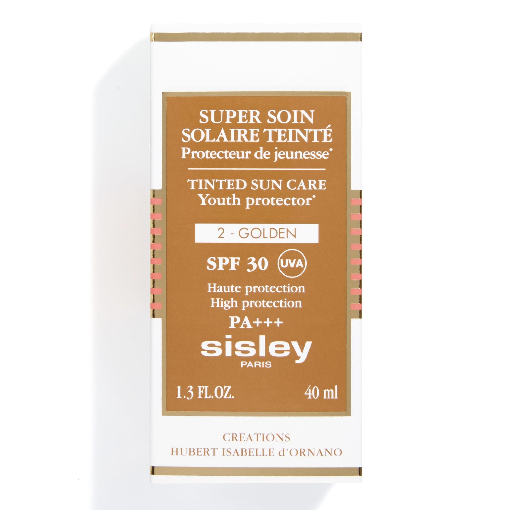 Sisley Paris Sisley Paris Tinted Sunscreen Cream SPF 30, 2 Golden - 40 mL - Non-Greasy Tinted Moisturizer - Broad Spectrum UVA/UVB Protection - Water Resistant Up to 40 Minutes - Non-Comedogenic