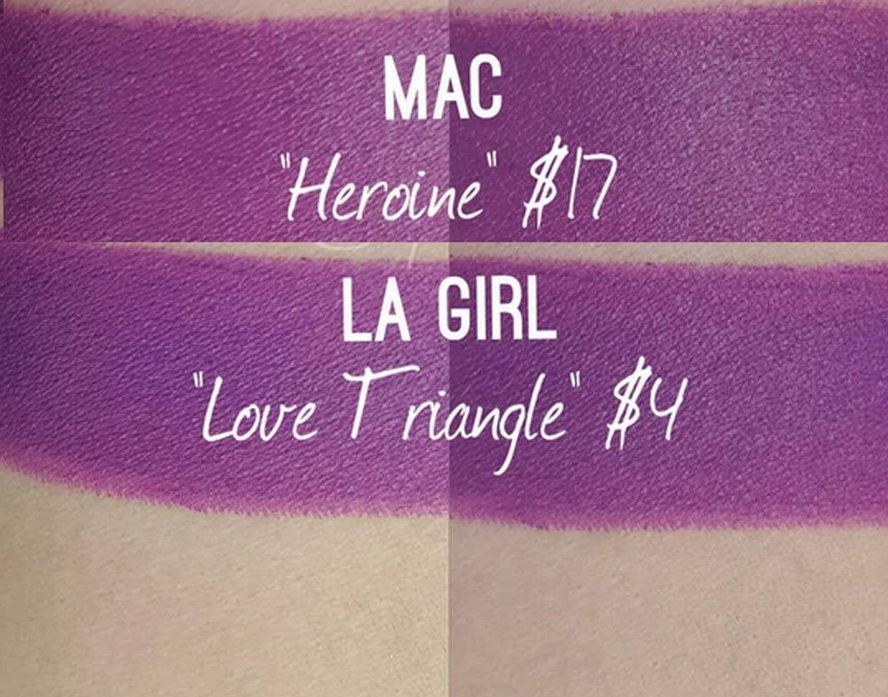 L.A. Girl L.A. Girl Matte Flat Velvet Lipstick, Love Triangle GLC820