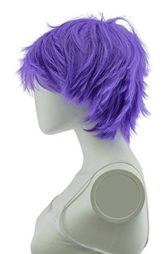 EpicCosplay Epic Cosplay Apollo Purple Short Wig 13 Inches (33PUR)