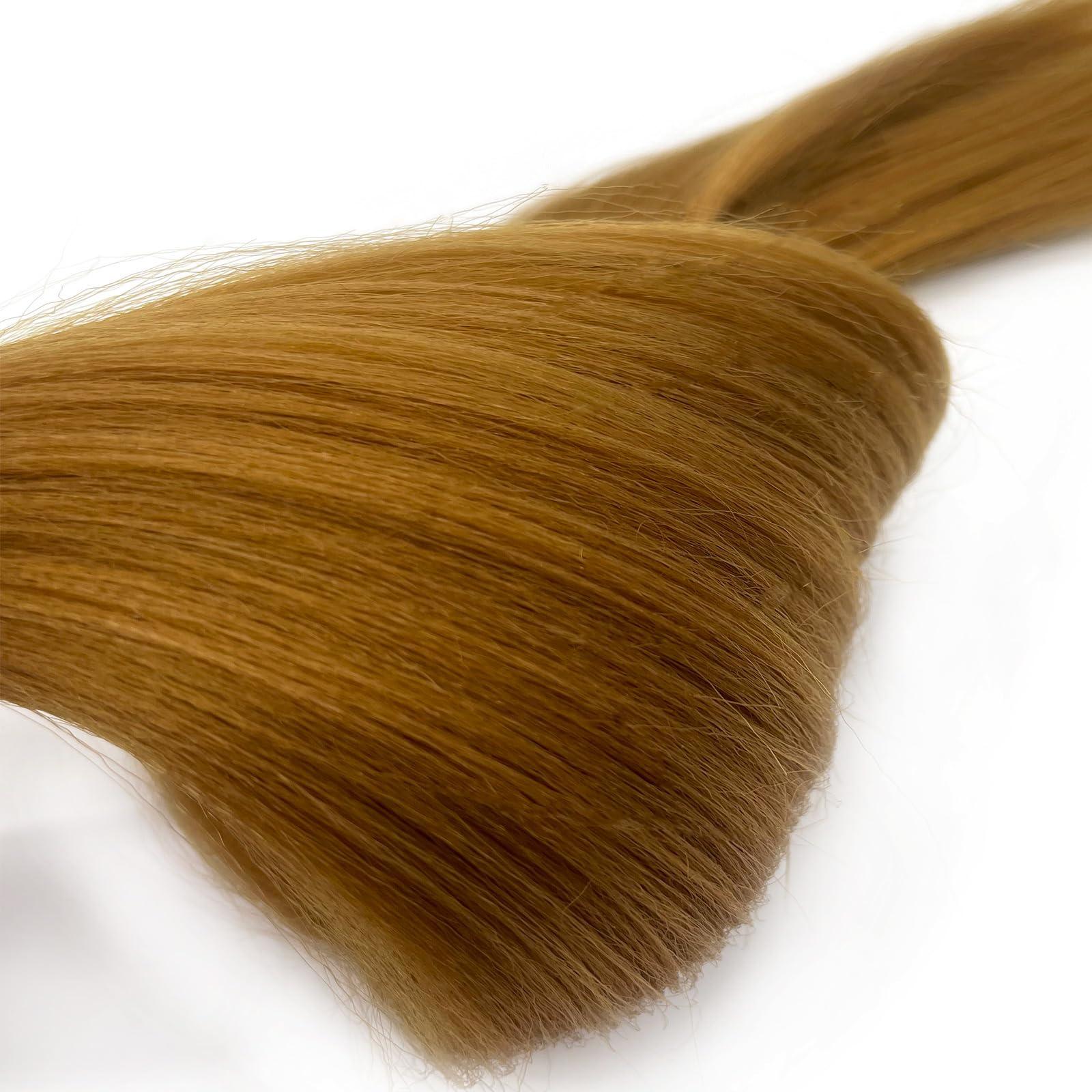 UPruyo UPruyo Color 27 Honey Blonde Braiding Hair 18 inch Pre Stretched Braiding Hair Extensions for Braids Short Braiding Hair Pre Stretched Synthetic Yaki Knotless Box Braiding Hair Blonde 27 6 packs