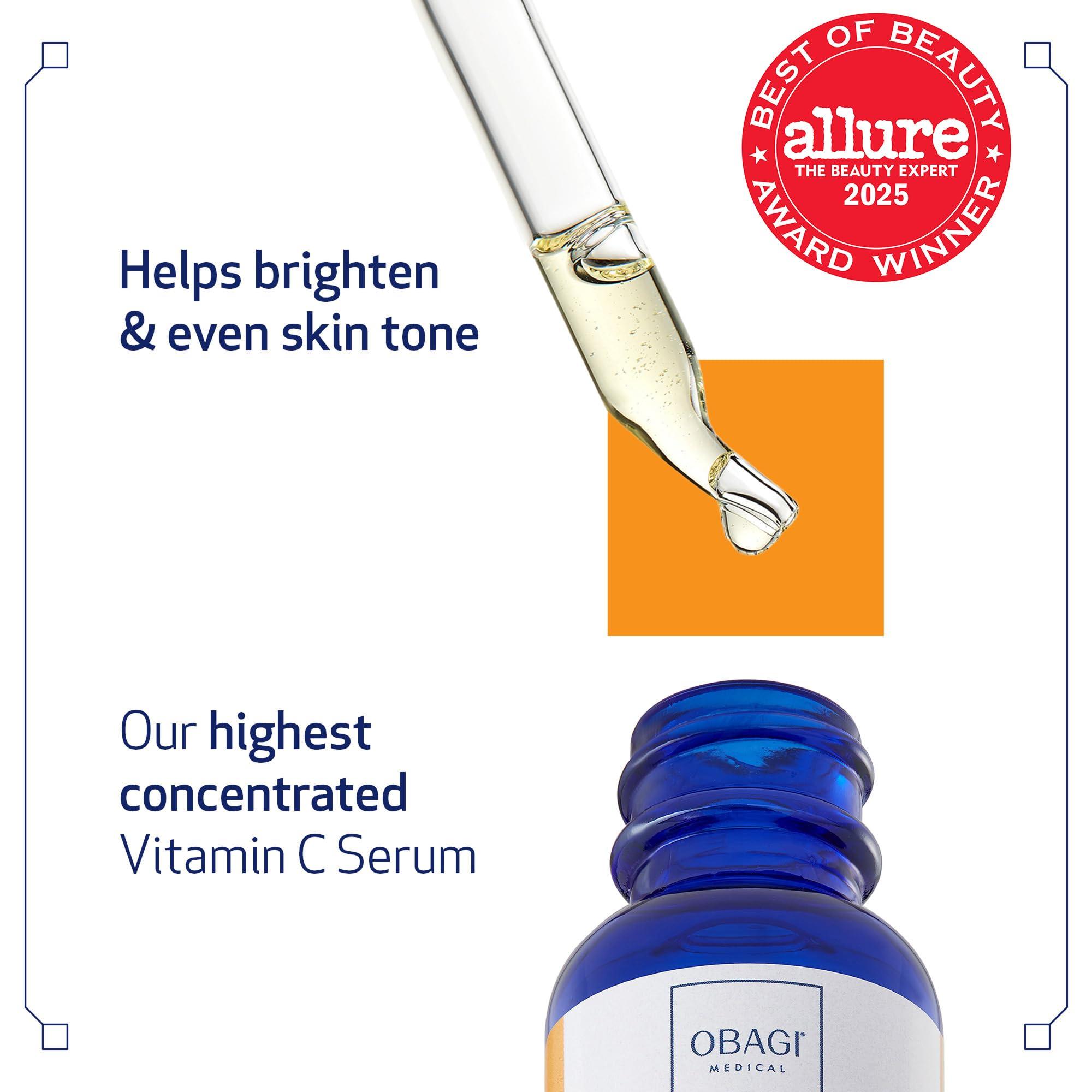 Obagi Medical Obagi Professional-C 20% Vitamin C Serum Helps Brighten Skin Tone and Minimize the Appearance of Fine Lines & Wrinkles 0.42 oz