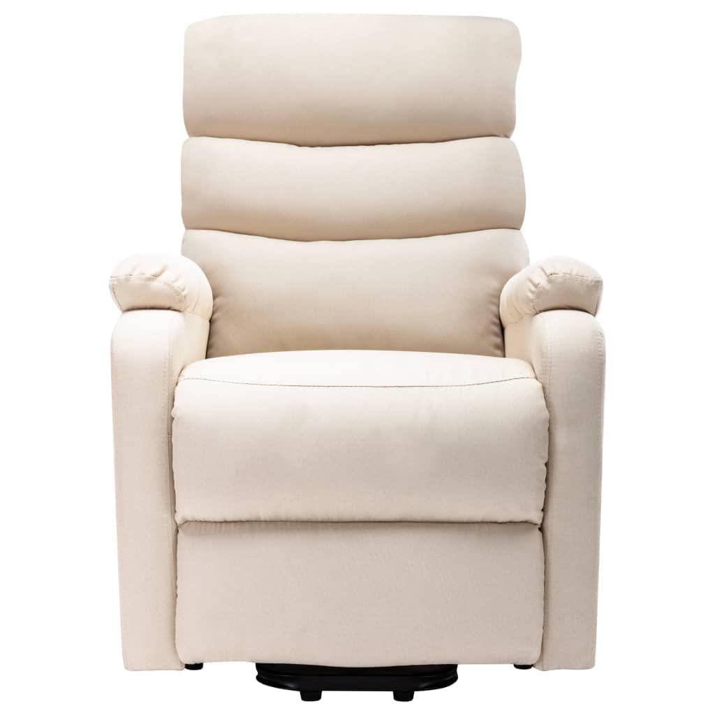 KTHLBRH KTHLBRH (Fast Delivery) Electric Massage Recliner Chair,Massage Chairs,Massage Recliner Chair,for Living Room and Bedroom Stand-up Massage Recliner Cream Fabric