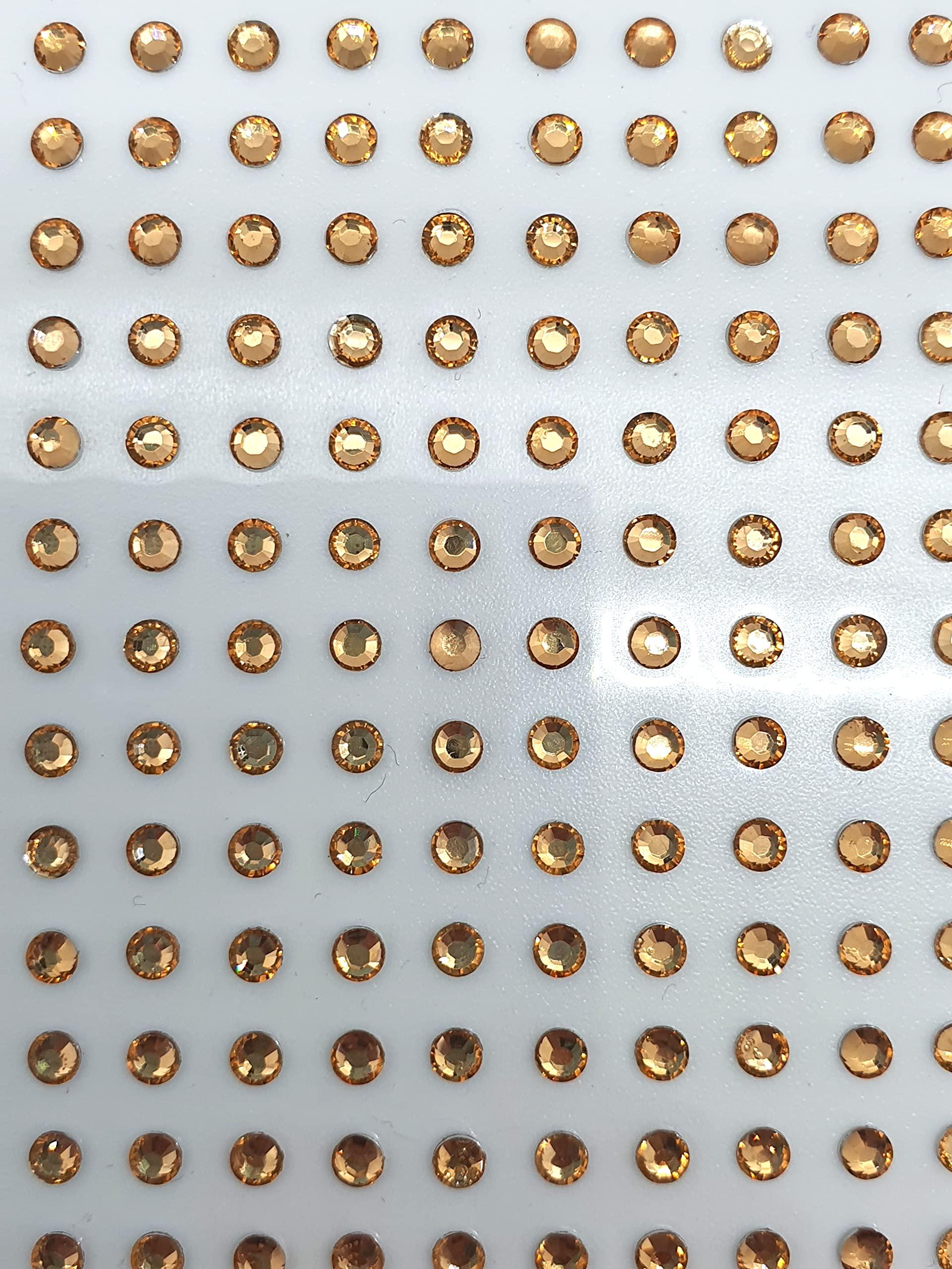 FACEGEM LONDON 150 PCS GOLD Face Gems Adhesive Glitter Jewel Tattoo Sticker Festival Rave Party Body Make Up - Z1KAZ08GOL