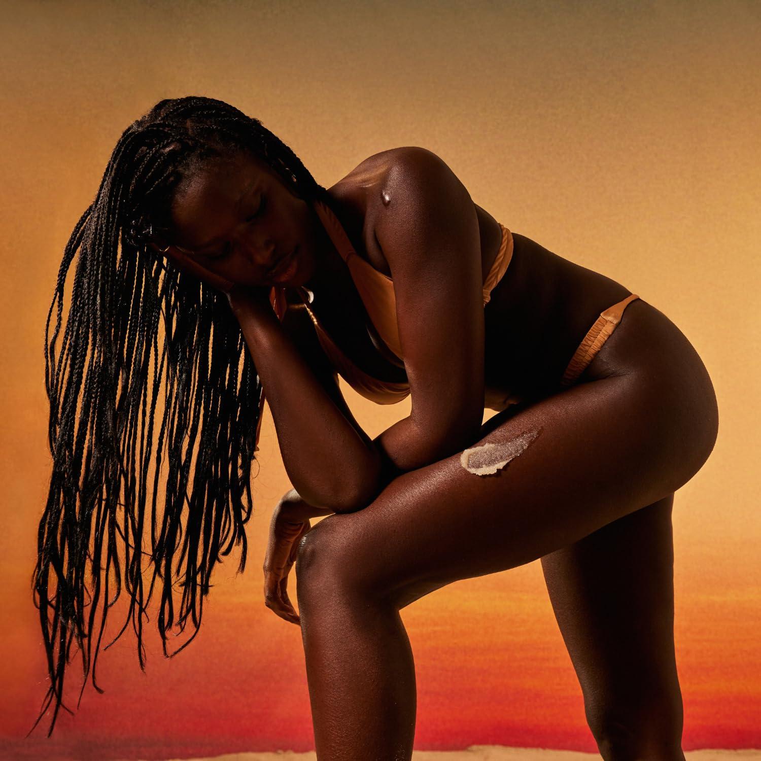 OUAI OUAI Scalp & Body Scrub, St. Barts - Exfoliating Body Scrub with Sugar & Coconut Oil Blend for Smooth, Moisturized Skin - Gentle Scalp Scrub for Removing Product Build Up (8.8 Oz)