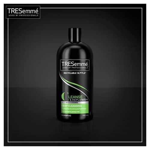 generc TRESemm Replenish & Cleanse Shampoo with vitamin C, Fresh, 900 ml, Pack of 1