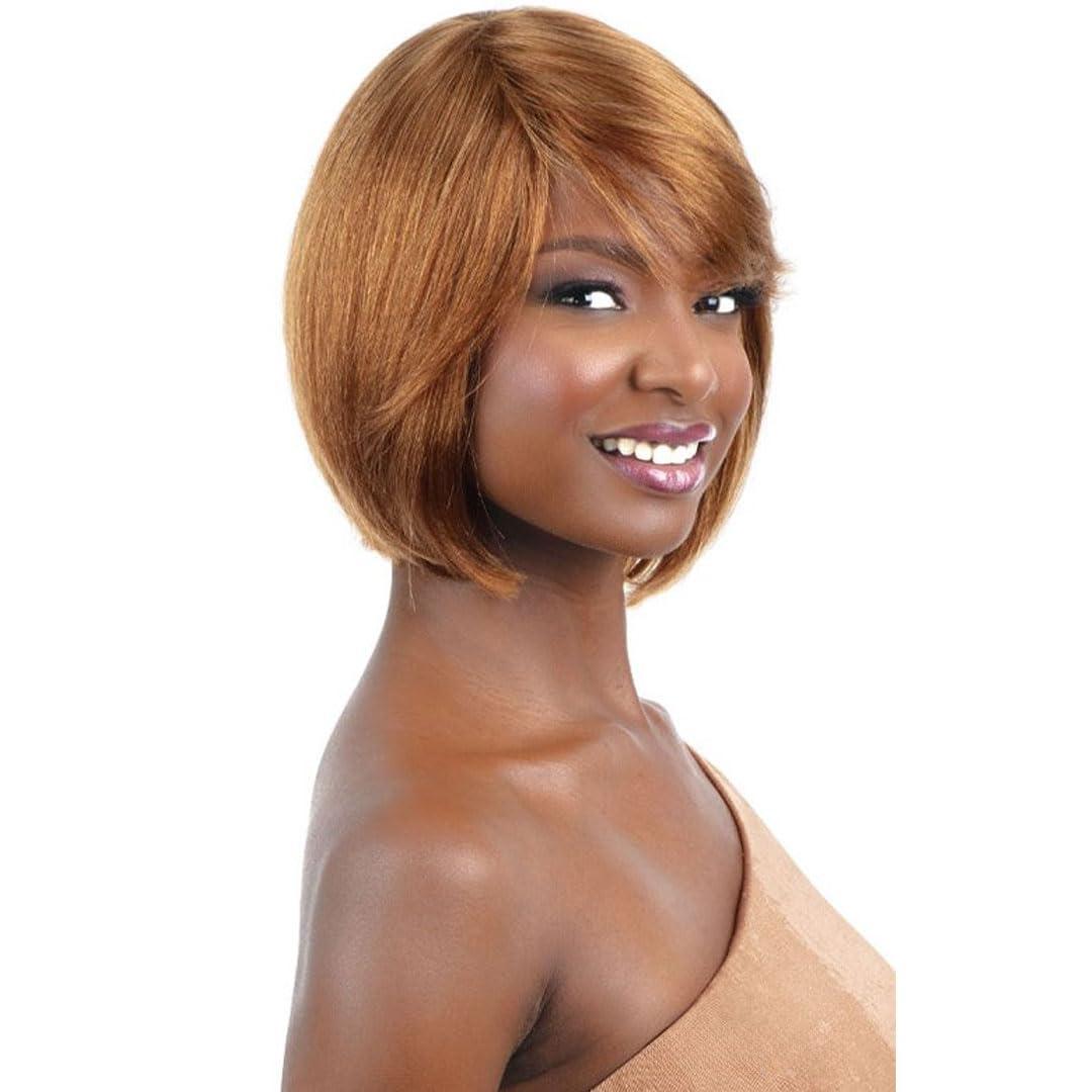 Shake-N-Go Shake-N-Go Golden 100% Human Hair Wig - Malinda (Color:NATURAL)