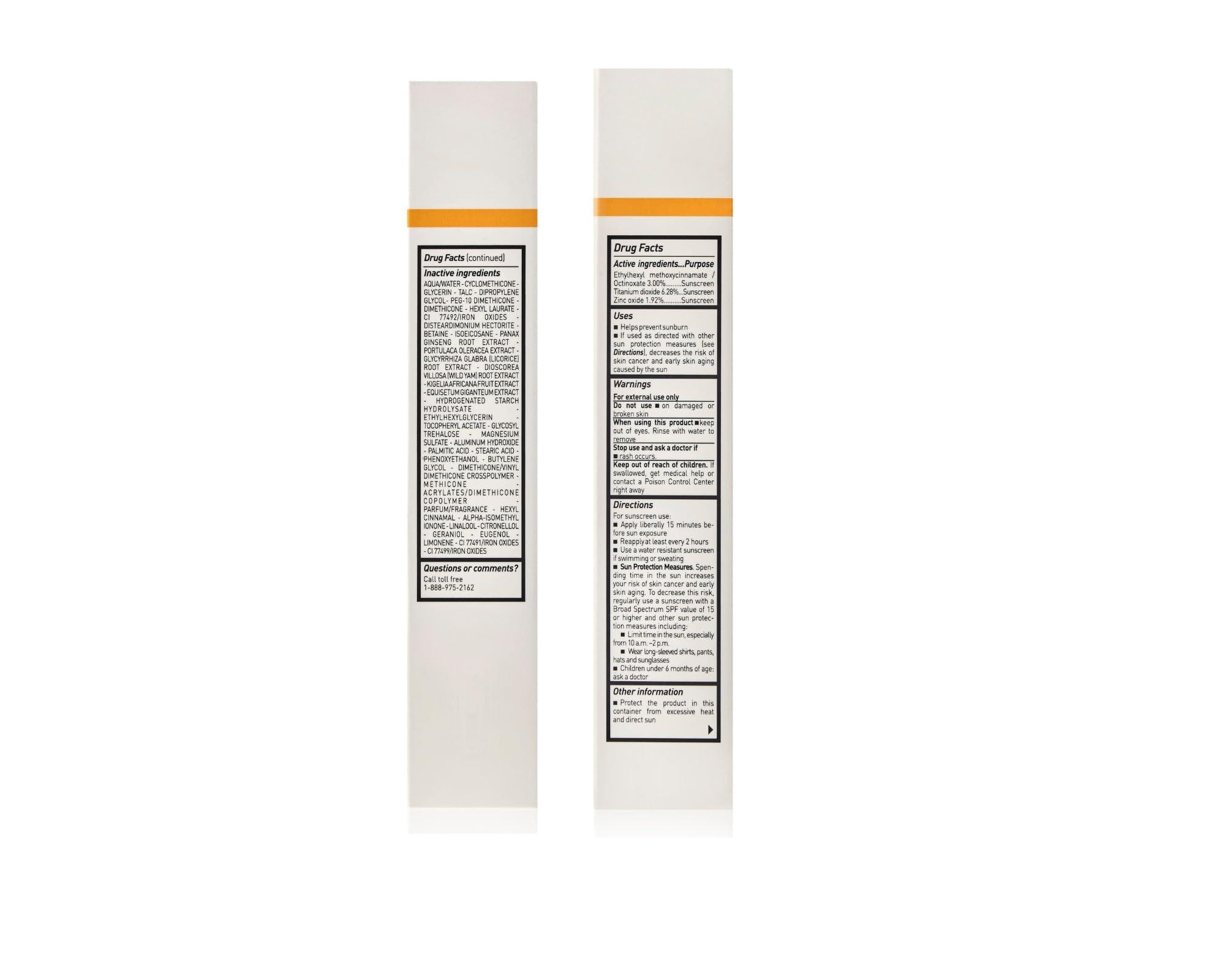 Erborian Erborian BB Cream with Ginseng, Tan (Dore) - Lightweight Buildable Coverage with SPF & Ultra-Soft Matte Finish Minimizes Pores & Imperfections - Korean Face Skincare - 1.5 Oz