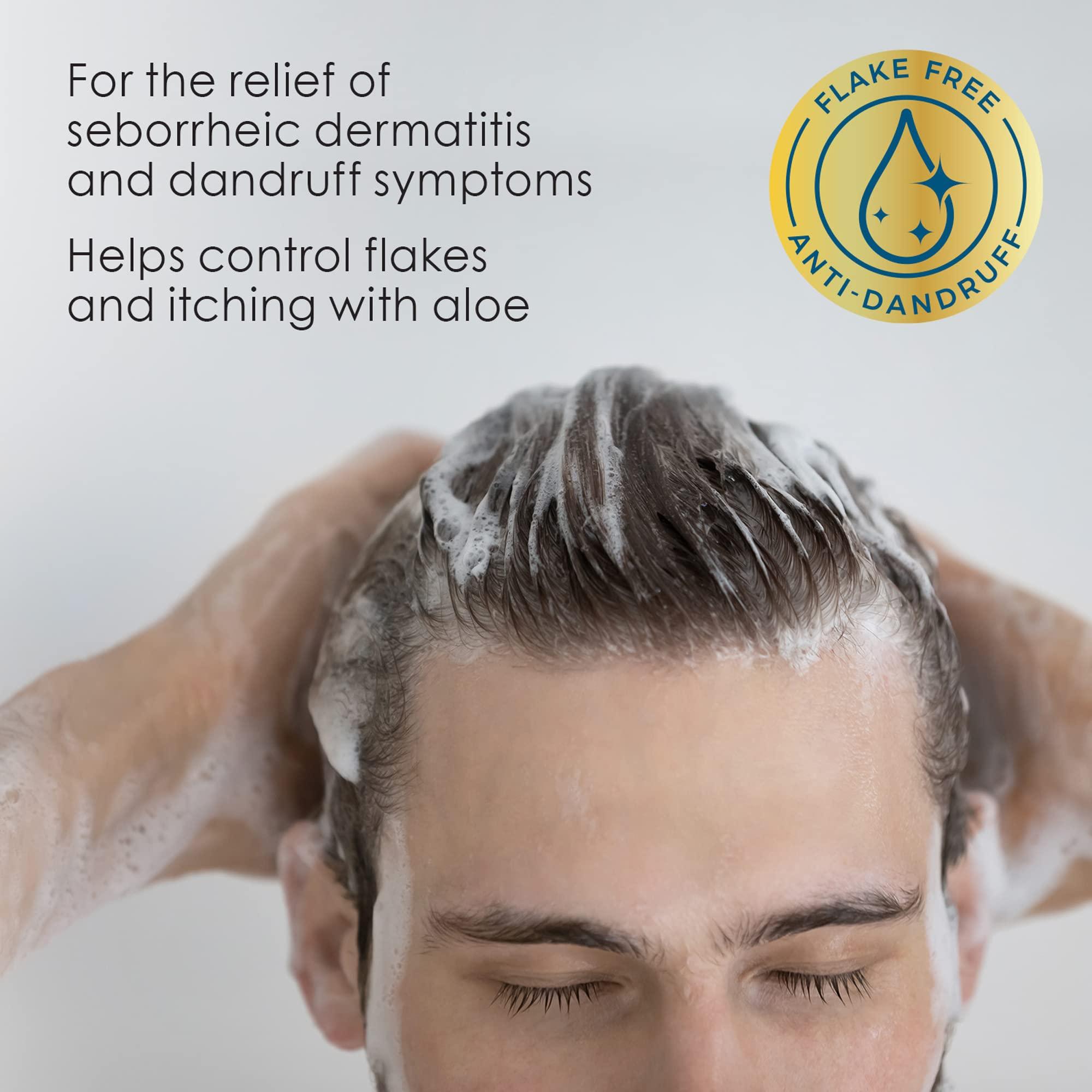 True+Real True+Real Moisturizing Dandruff Shampoo with Aloe and Selenium Sulfide 1%, 11fl oz