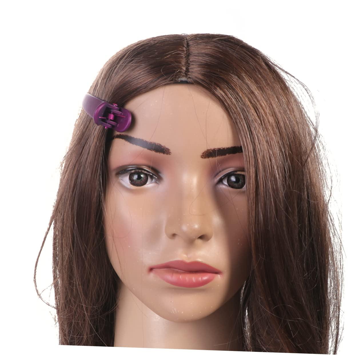 CALLARON CALLARON 12pcs Frosted Hair Clips Hair Barrettes Duck Billed Hair Clips Women Hair Clips Glossy Hair Clips