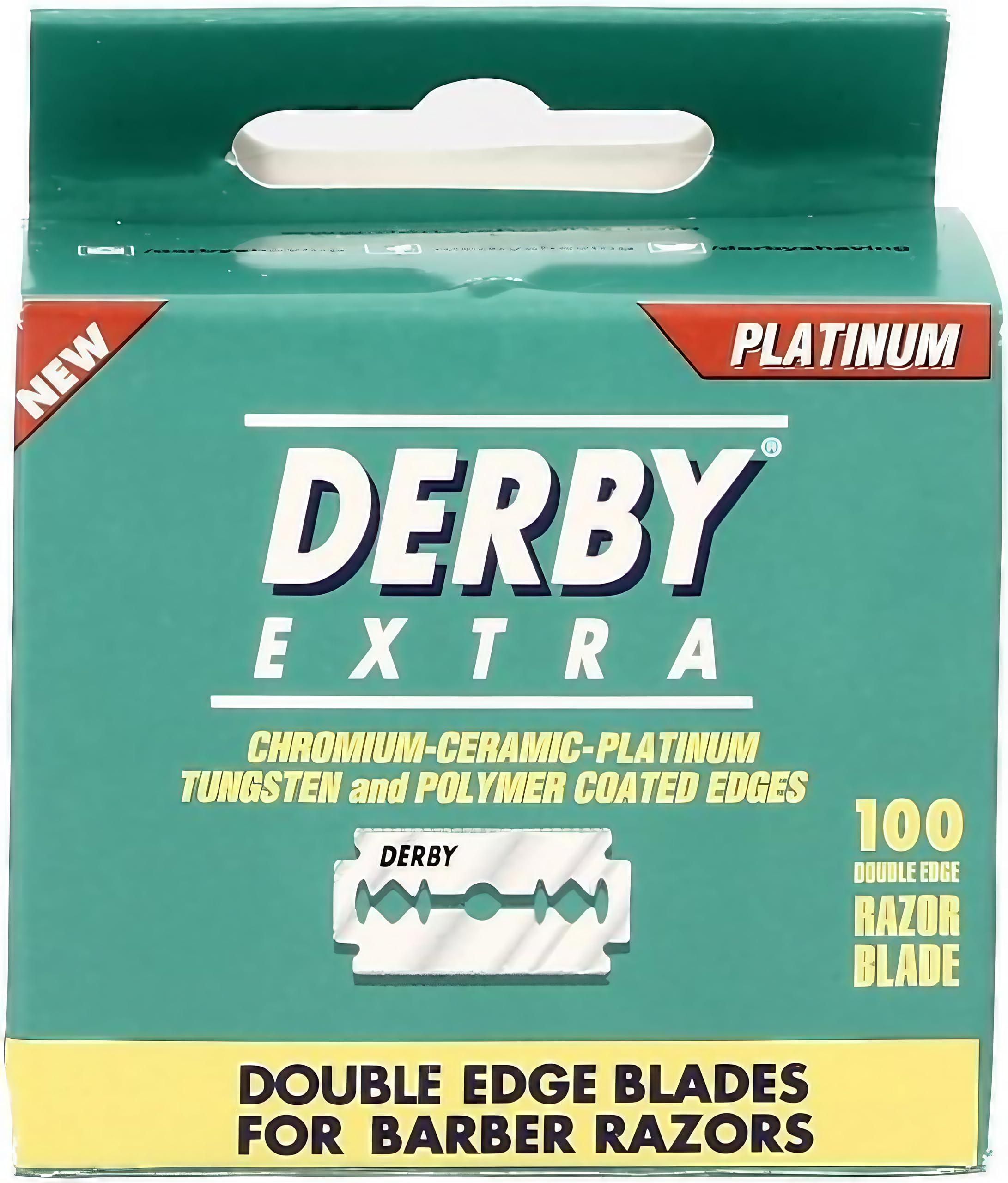 Derby Derby Extra Double Edge Safety Razor Blades - Pack of 100 Blades