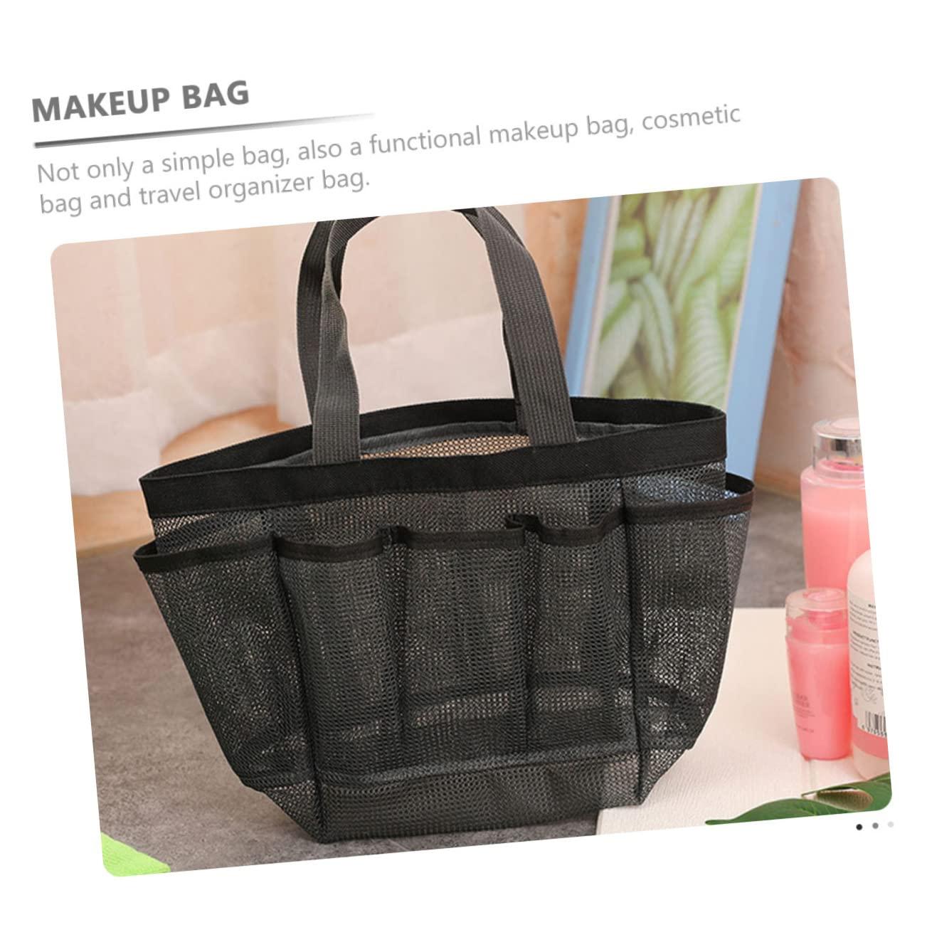 BIUDECO BIUDECO 6 Pcs Bath Sauna Net Bag Makeup Bag Large Tote Bag for Women Large Tote Pool Bag Tote Purse for Women Kid Mesh Travel Organizer Bags Women Makeup Bag Polyester Handheld Child Toy