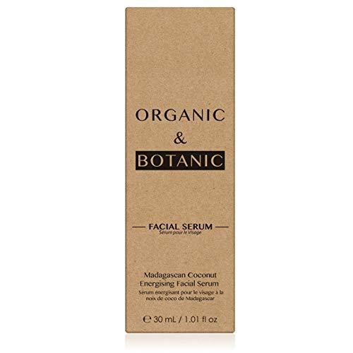 Dr Botanicals Organic & Botanic Madagascan Coconut Energising Facial Serum, 30ml. Premium Vegan Skincare For All Skin Types. Made In The UK.