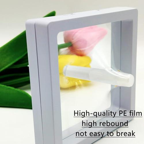 GUXACU GUXACU 32 Pack Press On Nail Packaging Boxes - 3D Floating Storage and Display Box With 90pcs Double Sided Adhesive Tape for Nail Tech