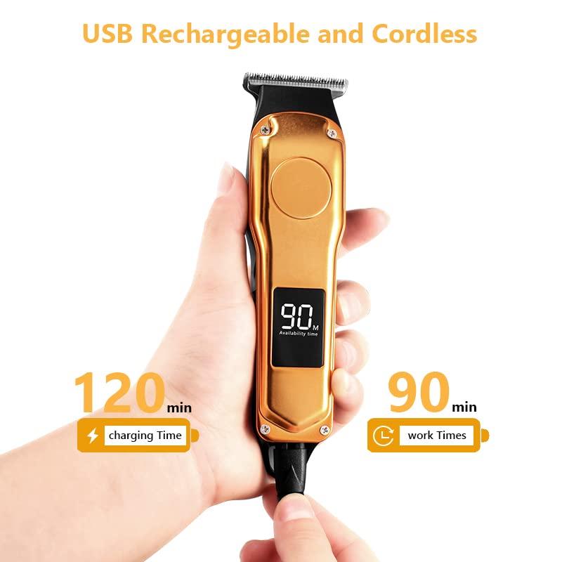 IBDRYKK IBDRYKK Barber Scissors Hair Clippers for Men, Professional Barber Hair Clipper Rechargeable Electric Cutting Machine Beard Trimmer Shaver Razor for Men Cutter