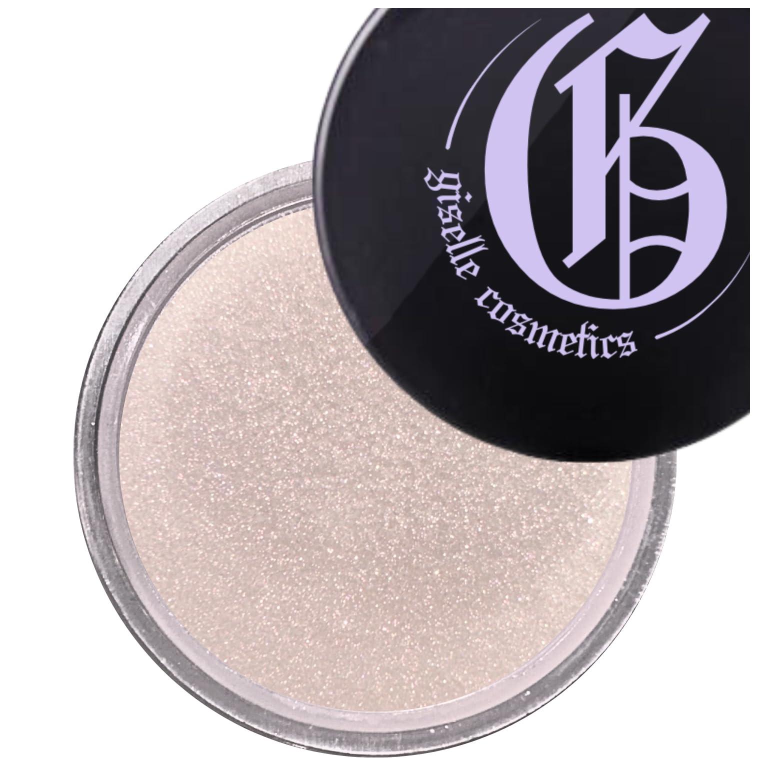 Giselle Cosmetics Giselle Cosmetics Baby Yellow Loose Mineral Eyeshadow - Organic, Talc-Free, Shimmer & Glitter Eye Makeup Palette - Iridescent, Holographic, Metallic, Sparkly Eyeshadow for Eye Shadow Palette