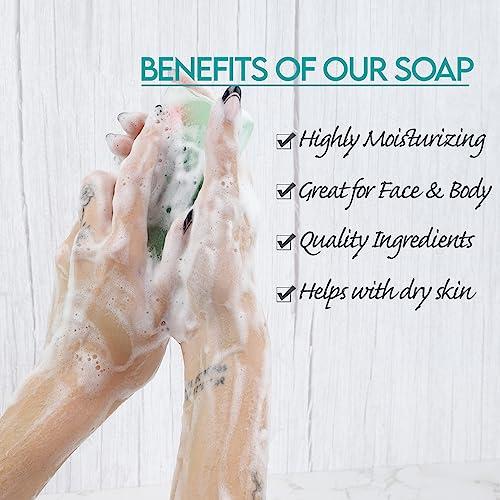 Primal Elements Primal Elements Glycerin Bar Soap | Helps All Skin Types, Sensitive, Oily & Dry Skin | NO PARABENS, VEGAN, GLUTEN FREE, 100% VEGETABLE BASE - (Butterfly)