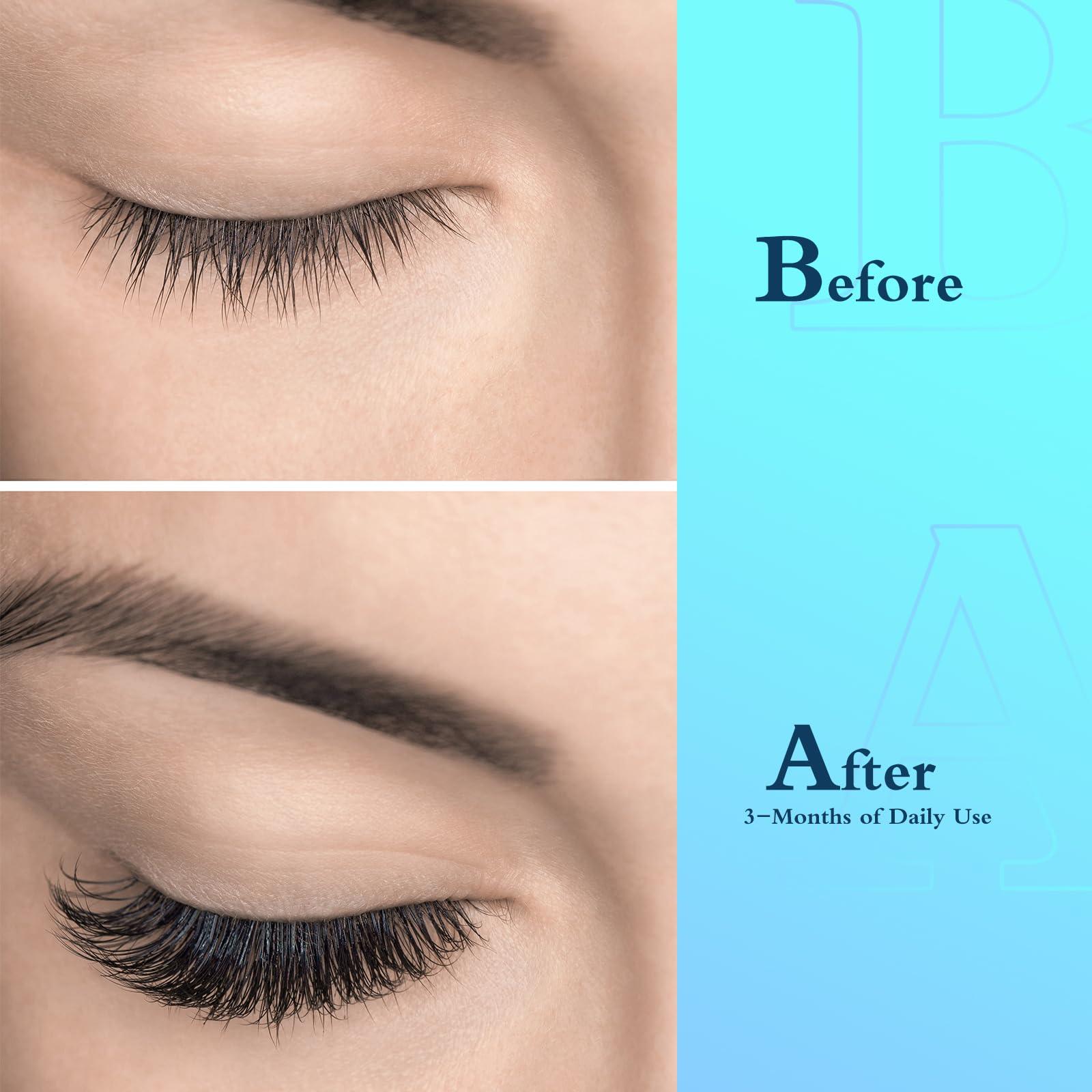 SHARLINGE SHARLINGE Eyelash Growth Serum,Rapid Lash Eyelash Growth Serum,Eyelash Serum, Lash Enhancing Serum, Formula For Longer, Fuller, And Thicker Lashes,0.1 Fl Oz/3ml