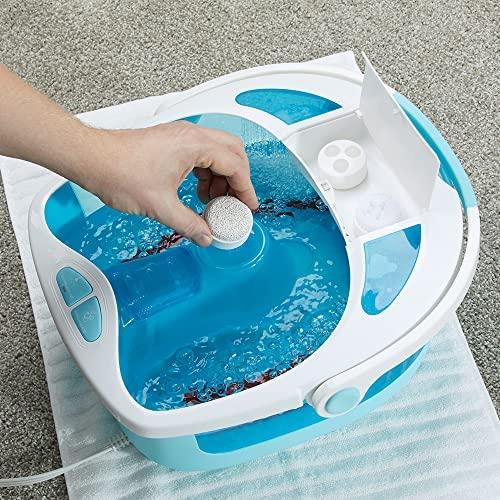 Homedics HoMedics Shower Bliss Foot Spa, Shower Massage Water Jets, Pedicure Center with 3 Attachments, Toe-Touch Control, FB-625H