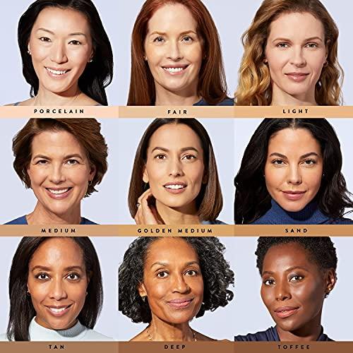 LAURA GELLER NEW YORK LAURA GELLER NEW YORK 59mm Baked Balance-n-Brighten Foundation with Kabuki Brush Makeup Set, Light