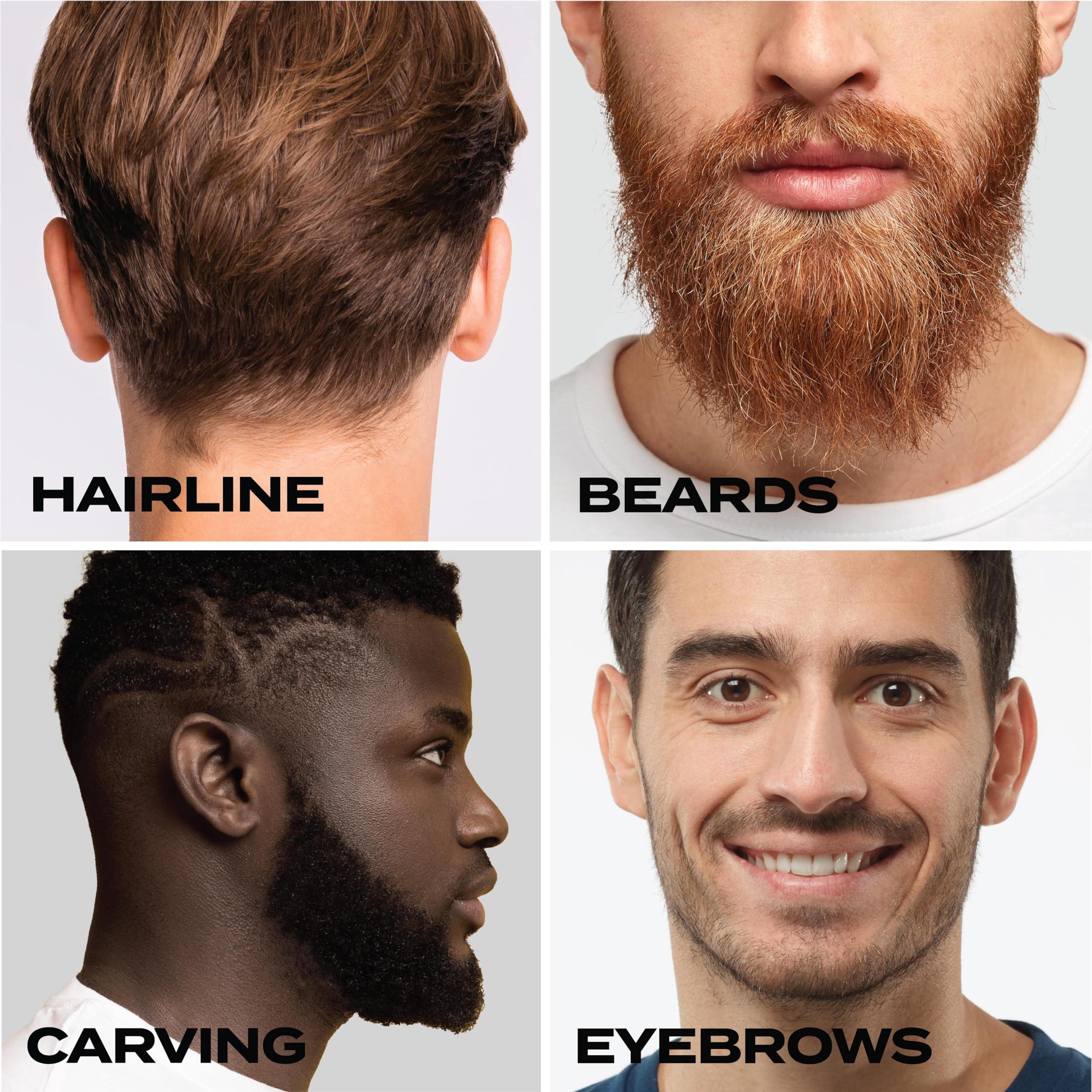 TADA BEAUTY TADA Natural - 12PCS Straight Razors for Men and Women for Eyebrow Straight Edge, Beard, Disposable Razors (Brown)