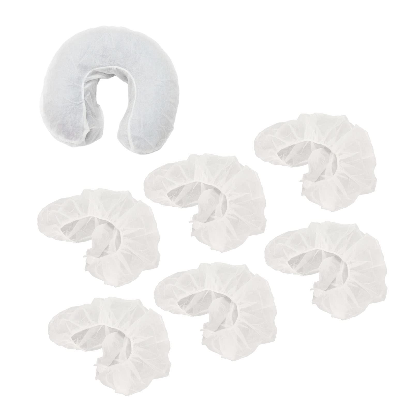 Gavigain Disposable Face Cradle Covers - 50PCS - Medical-Grade, Ultra Soft, Luxurious, Non-sticking Massage Face Covers,Headrest Covers for Home Beauty Salon Hotel