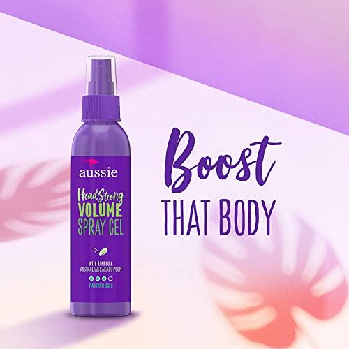 Aussie Aussie Headstrong Volume, Spray Gel 5.7 oz (Pack of 9)