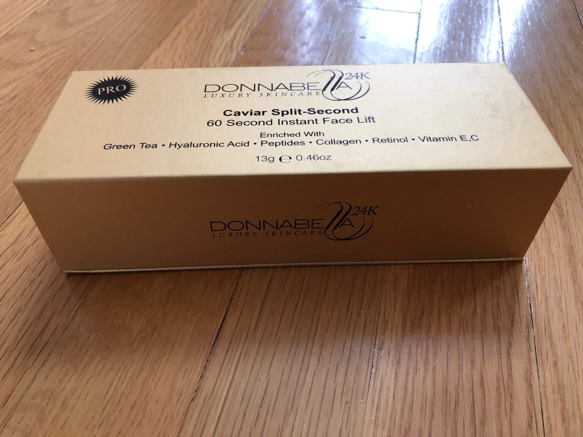 DONNABELLA LUXURY SKINCARE DONNABELLA 24K Caviar Split-Second Face Lift