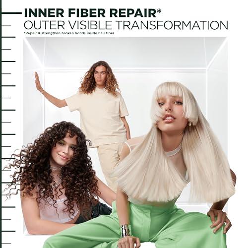 Garnier Garnier Fructis Hair Filler Bonding Pre Shampoo Hair Treatment + Color Repair Shampoo and Conditioner + Serum Set with Ceramide, 4 Items, 1 Kit