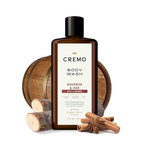 Cremo Cremo Body Wash Men, A Sophisticated Blend of Distillers Spice, Fine Bourbon and White Oak, 16 Fl Oz