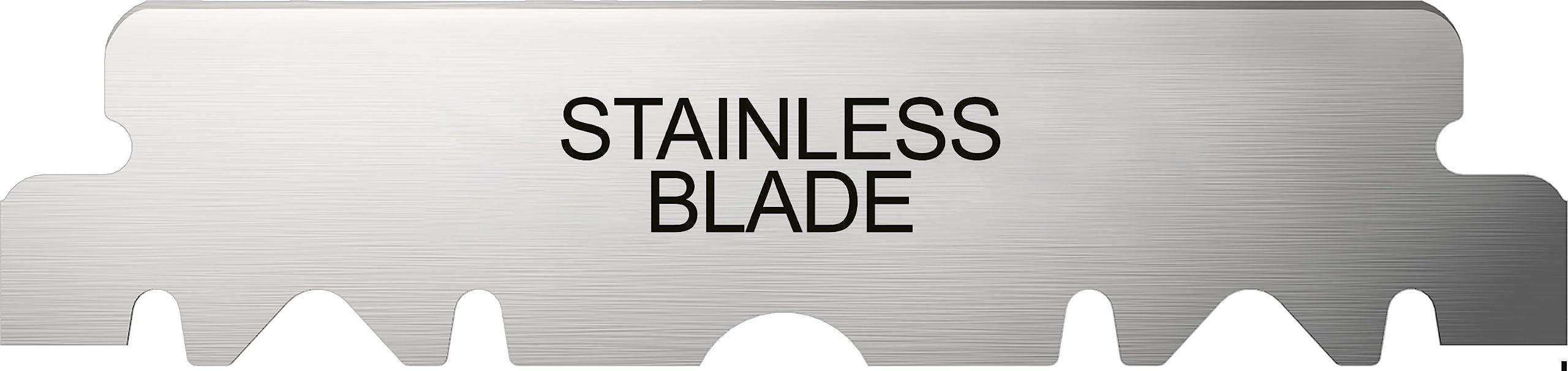 the shave factory DORCO Titan Double Edge Razor Blades - Pack of 100 Stainless Steel Blades