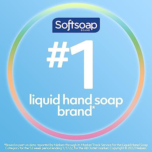 Softsoap Softsoap Antibacterial Liquid Hand Soap Refill, Refreshing Clean, Moisturizing Hand Soap, 1 Gallon (Pack of 4)