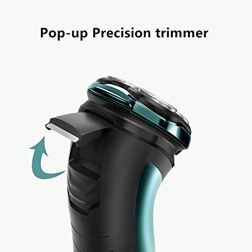 SID SID Electric Razor for Men with Pop-Up Trimmer ?USB Quick Rechargeable IPX7 Waterproof Shavers for Men