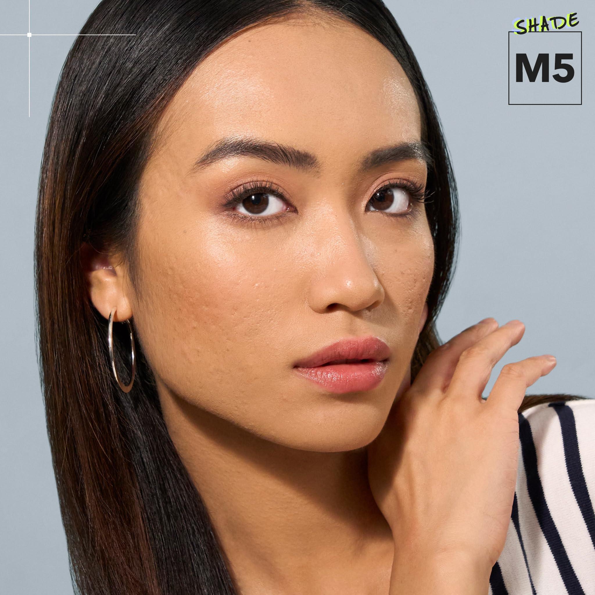 Cover FX COVER FX Power Play Buildable Medium to Full Coverage Foundation, M5 + Custom Application Brush