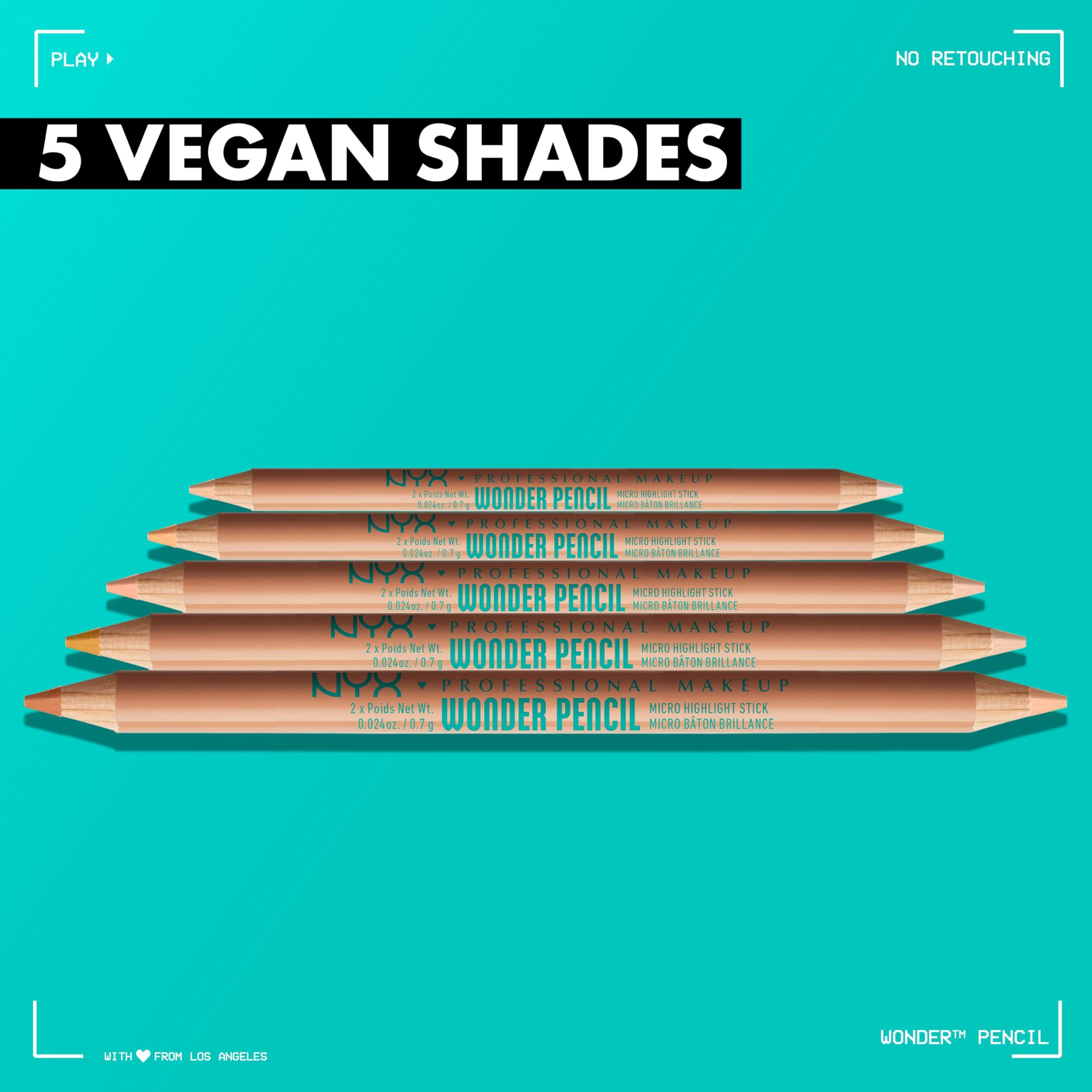 NYX PROFESSIONAL MAKEUP NYX PROFESSIONAL MAKEUP Wonder Pencil, Multi-Use Micro Highlighter & Concealer Stick - Medium